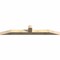 Ekena Millwork Portland Rough Sawn Timber Gable Bracket, Douglas Fir, 96"W x 16"H x 6"D x 6"F, 4/12 Pitch GBW096X16X0606POR00RDF - alternate 2